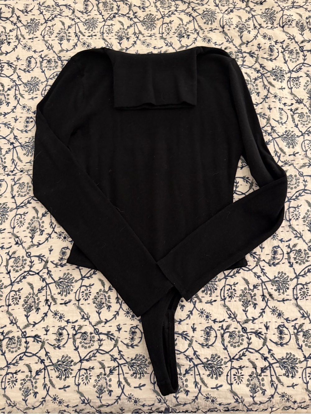 Madewell Black Turtleneck Bodysuit